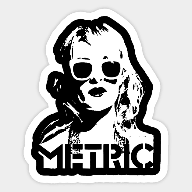 METRIC BAND Sticker by Kurasaki